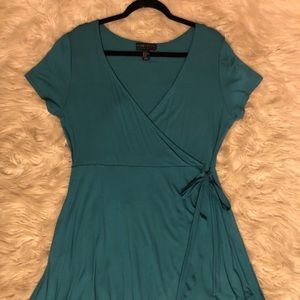 Forever 21 Teal Dress